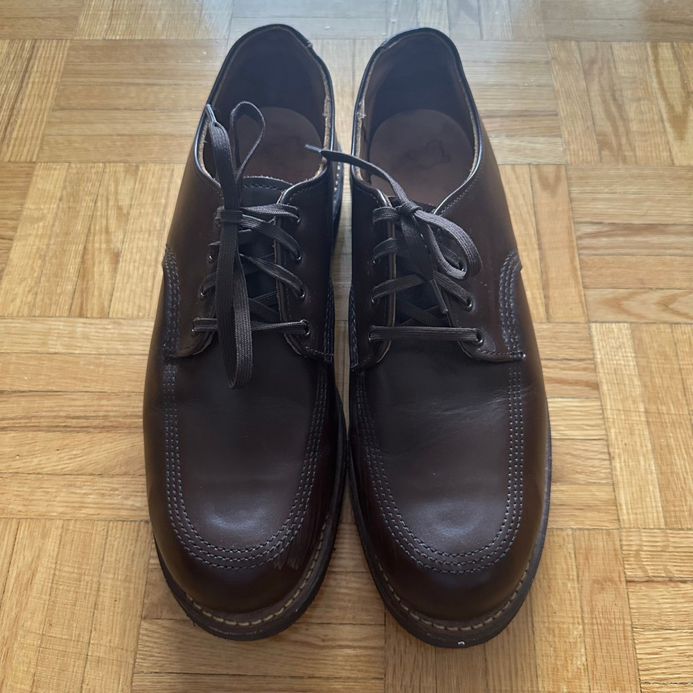RED WING HERITAGE 9202 GARAGEMAN OXFORD BROWN Size 11 D
